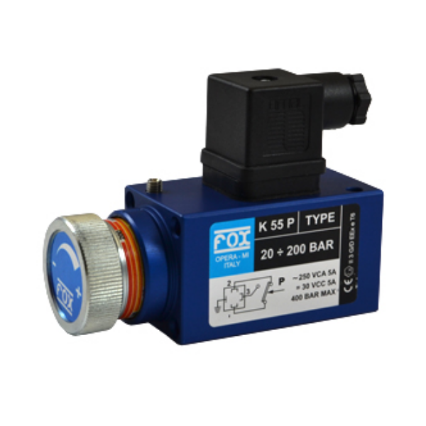 PRESSOSTATO ELETROMECANICO - K5 CONECTOR DIN 43650 